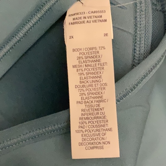 Nike Teal Racerback Sports Bra - Picture 6 of 6